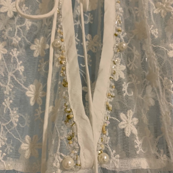 Top Shop Beaded Dress - Picture 3 of 4